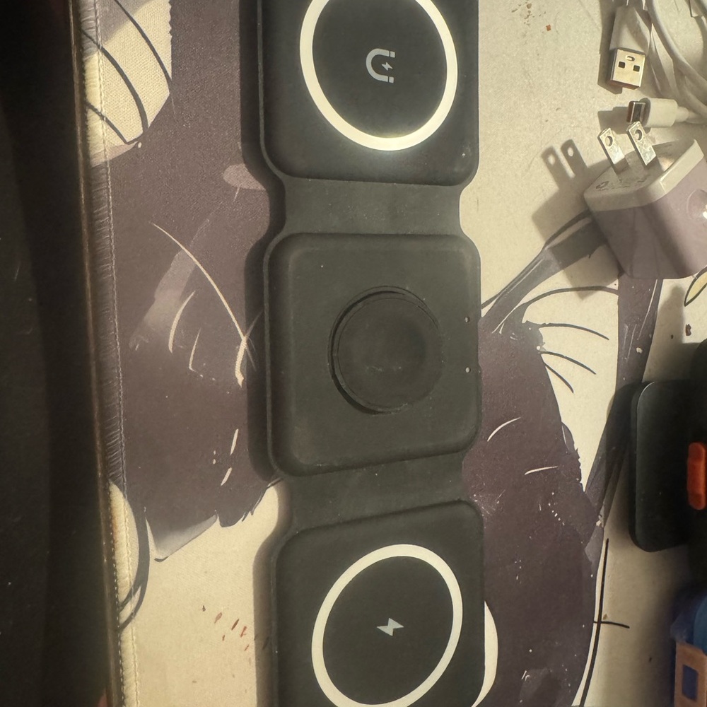 Black Wireless Charging Pad
